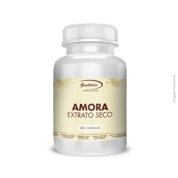 Amora Extrato Seco 300mg 60 Cápsulas