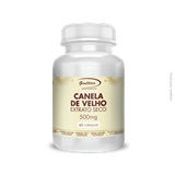 Canela de Velho Extrato Seco 500mg 60 Cápsulas