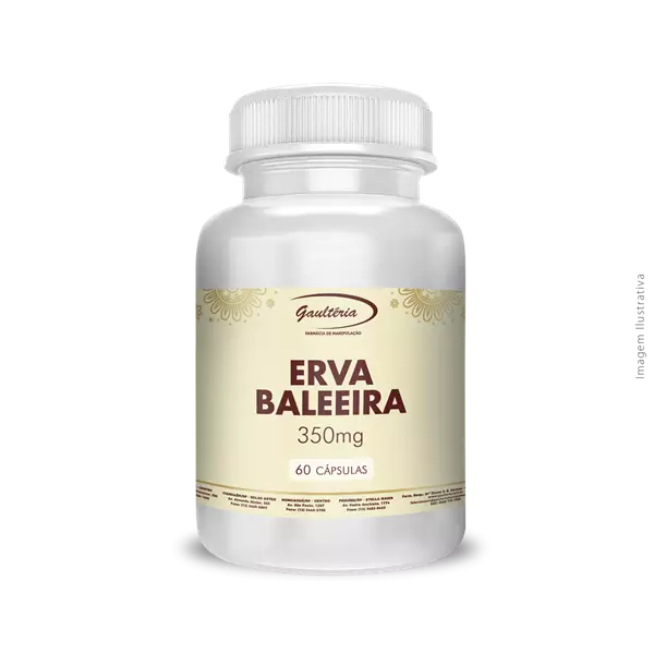 Erva Baleeira 350mg c/60 Cáps