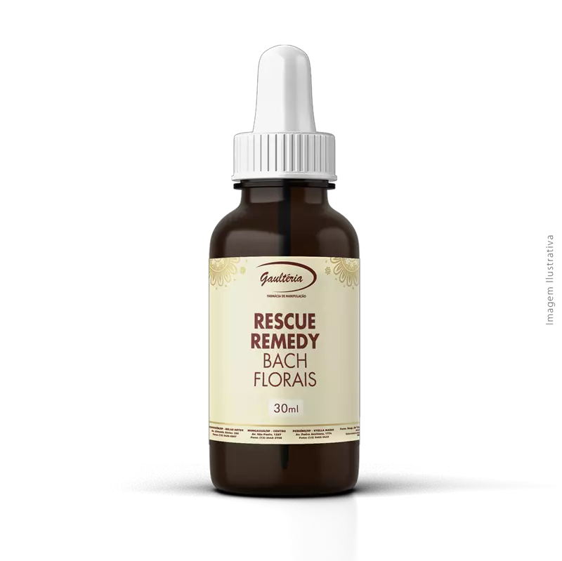 Rescue Remedy Bach Florais 30ml 