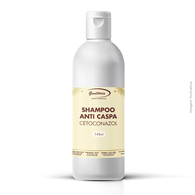 Shampoo Anticaspa Cetoconazol 145ml