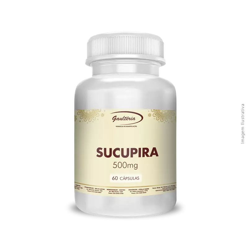 Sucupira 500mg 60 Cápsulas