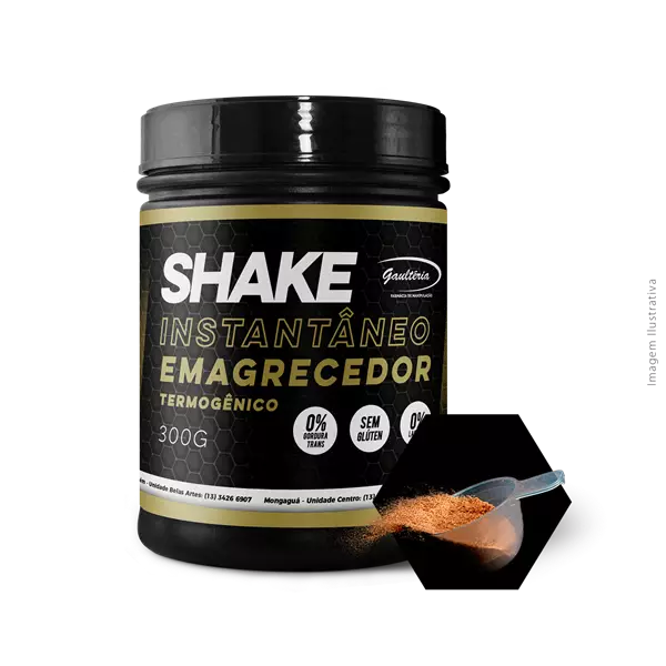 SHAKE INSTANTÂNEO EMAGRECEDOR TERMOGÊNICO