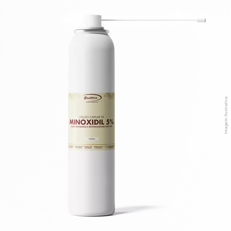 Solução Capilar Minoxidil 5% 120 ml