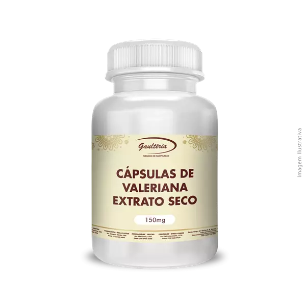 Cápsulas De Valeriana Ext Seco 150mg c/60