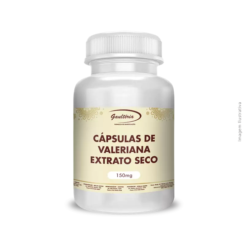 Cápsulas De Valeriana Ext Seco 150mg c/60