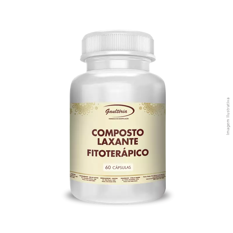 Composto Laxante Fitoterápico - 60 cápsulas