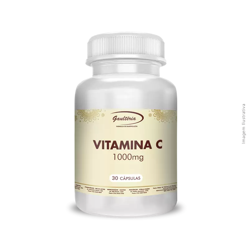 Cápsulas de Vitamina C 1000mg 30 cápsulas 