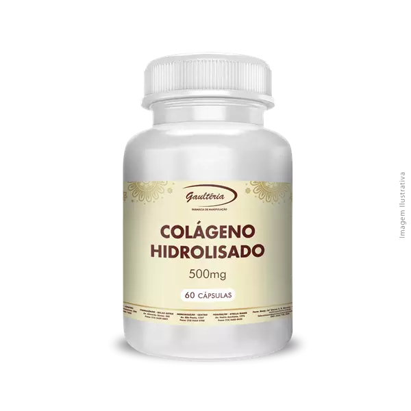 Cápsulas de Colágeno Hidrolisado 500mg c/60 