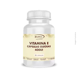 Cápsulas Oleosas de Vitamina E 400UI 30 Cápsulas