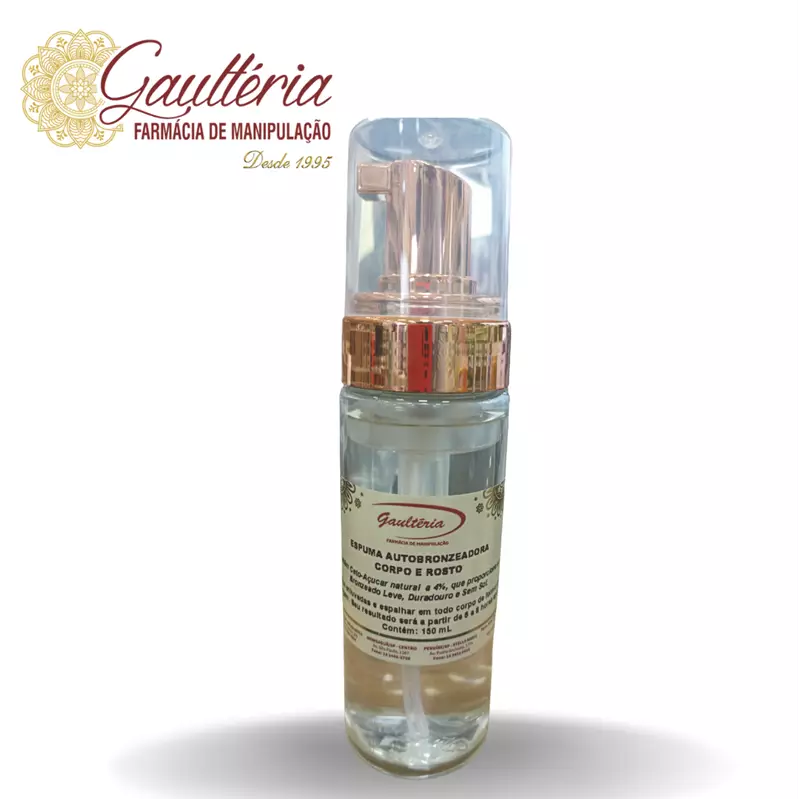 Espuma Autobronzeadora Corpo e Rosto 150 ml