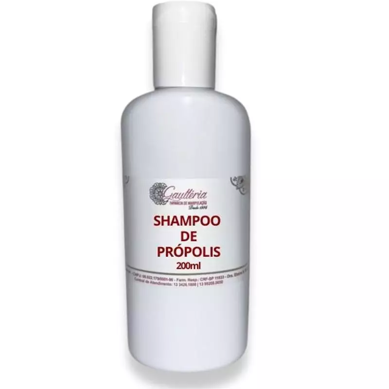 SHAMPOO COM PRÓPOLIS 200ML