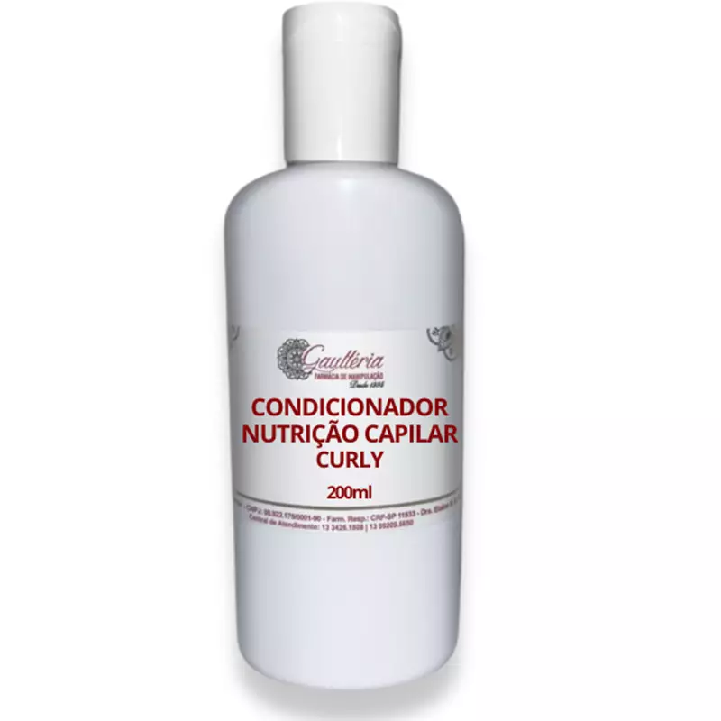 CONDICIONADOR NUTRIÇÃO CAPILAR - CURLY 200ML
