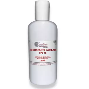 HIDRATANTE CAPILAR CERAMIDA-ROSA MOSQUETA-QUERATINA COM FPS-15 - 200ML