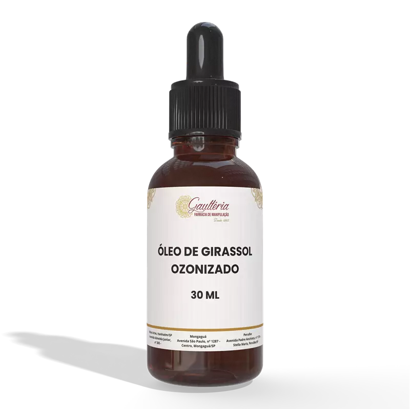 Óleo de girassol ozonizado 30ml