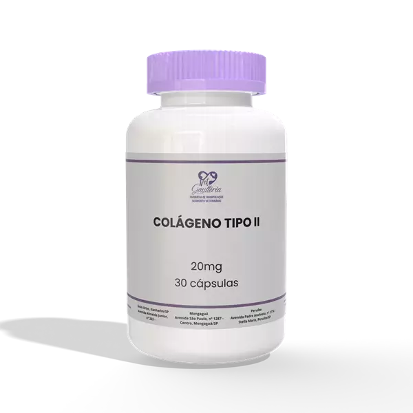 COLÁGENO TIPO II 20mg - 30Caps