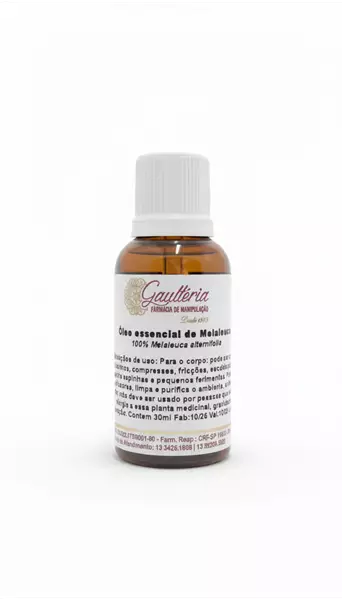 Óleo essêncial de Melaleuca  30ml