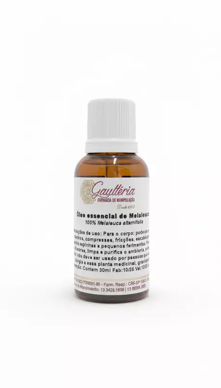 Óleo essêncial de Melaleuca  30ml
