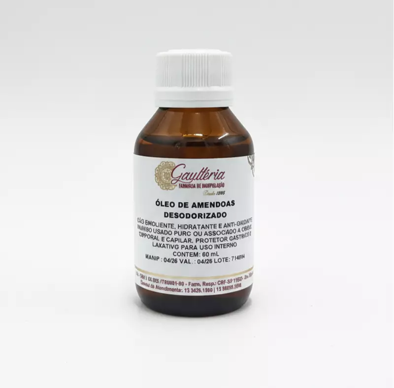 ÓLEO DE AMENDOAS DESODORIZADO