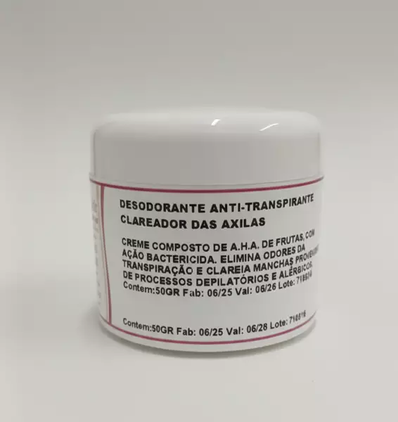 DESODORANTE ANTI- TRANSPIRANTE CLAREADOR DAS AXILAS
