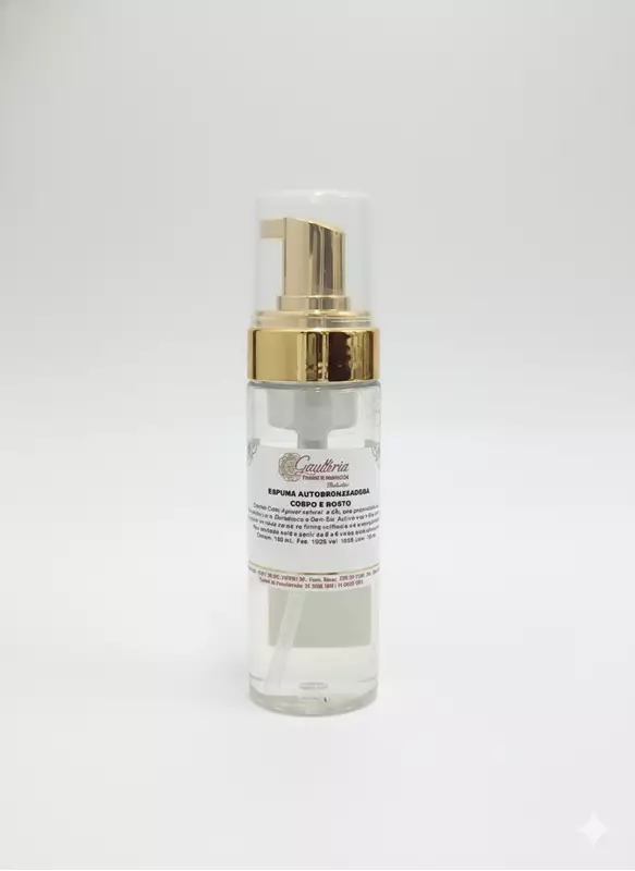 Espuma Autobronzeadora Corpo e Rosto 150 ml