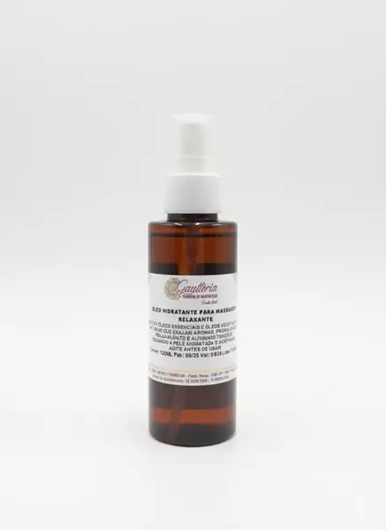 ÓLEO HIDRATANTE PARA MASSAGEM RELAXANTE
