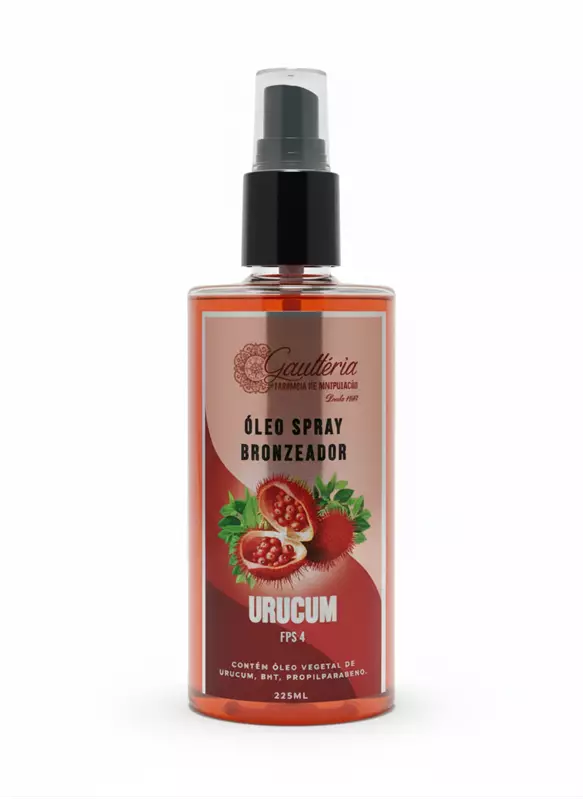 ÓLEO SPRAY BRONZEADOR URUCUM