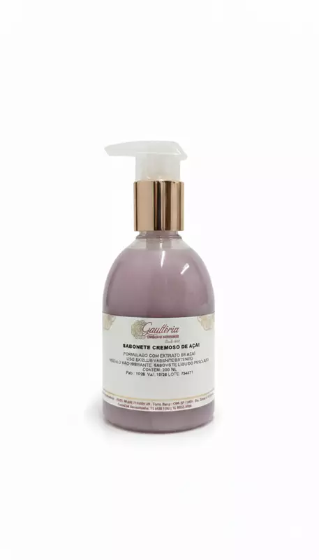 SABONETE CREMOSO DE MORANGO