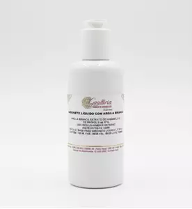 SABONETE LÍQUIDO COM ARGILA BRANCA 