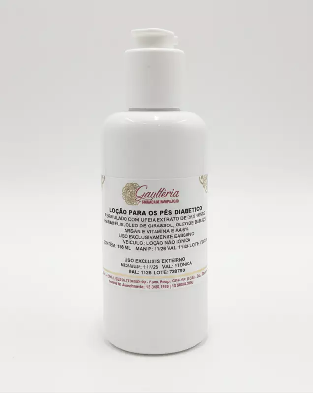 Loção para Pés Diabéticos