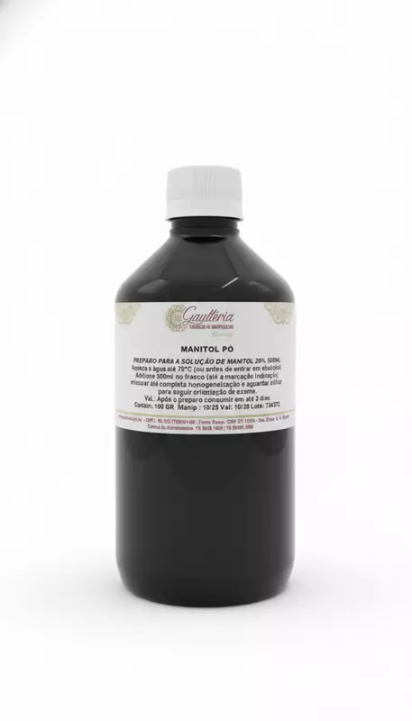 Manitol - 100g/500ml