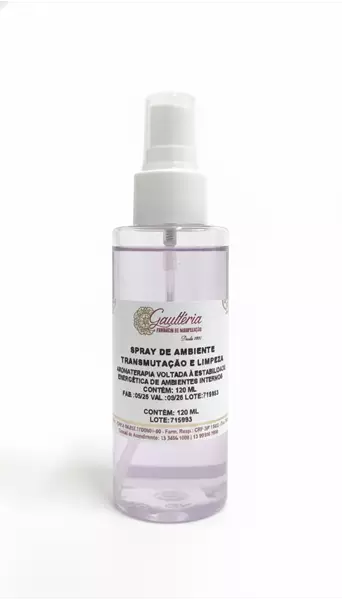 Spray de Ambiente � Transmutação & Limpeza