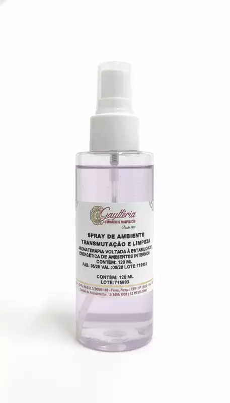 Spray de Ambiente  Transmutação & Limpeza