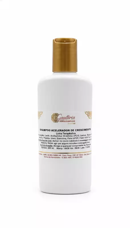 SHAMPOO ACELERADOR DE CRESCIMENTO