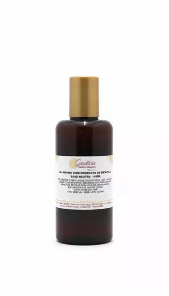 SHAMPOO COM BENZOATO DE BENZILA 