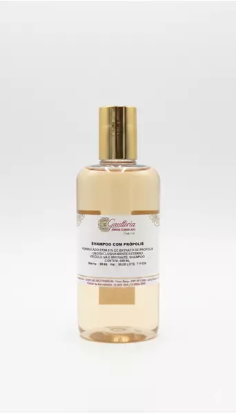 SHAMPOO COM PRÓPOLIS 200ML