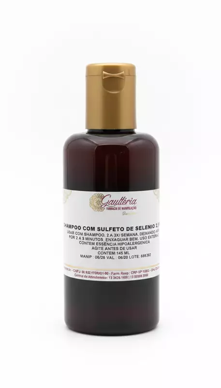 SHAMPOO COM SULFETO DE SELENIO 145ML