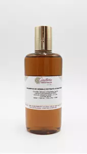 SHAMPOO DE HENNA E EXTRATO D-PANTENOL 200ML