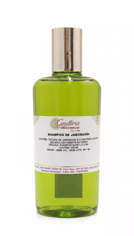 SHAMPOO DE JABORANDI  200ML