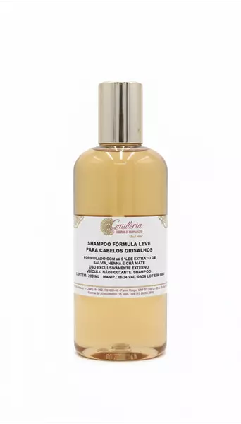SHAMPOO FÓRMULA LEVE PARA CABELOS GRISALHOS 200ML