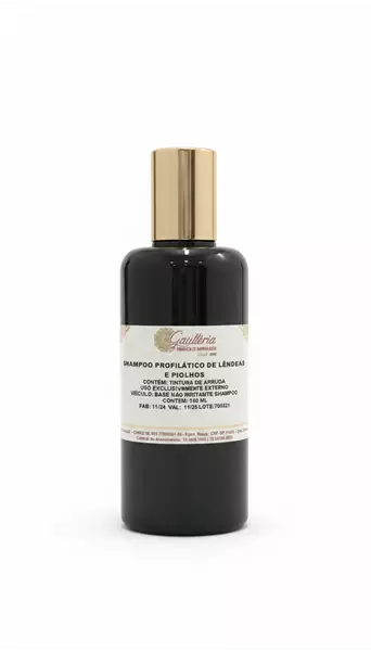 SHAMPOO PROFILATICO DE LENDEAS E PIOLHOS 