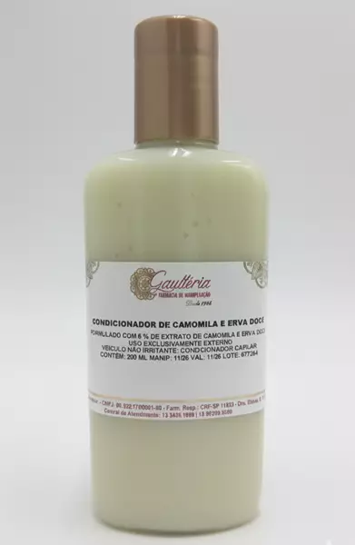 CONDICIONADOR DE CAMOMILA E ERVA DOCE 200ML