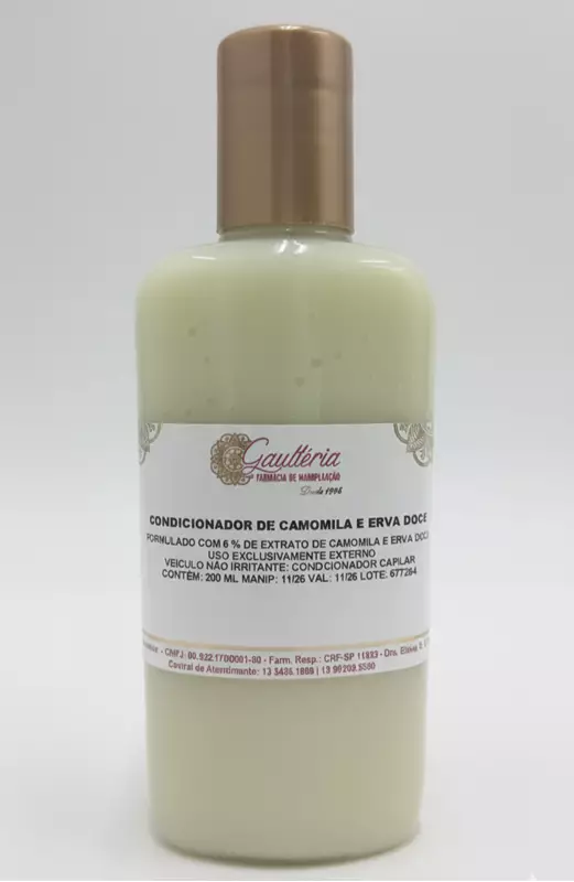 CONDICIONADOR DE CAMOMILA E ERVA DOCE 200ML