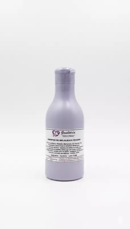 Shampoo de Melaleuca Vegano