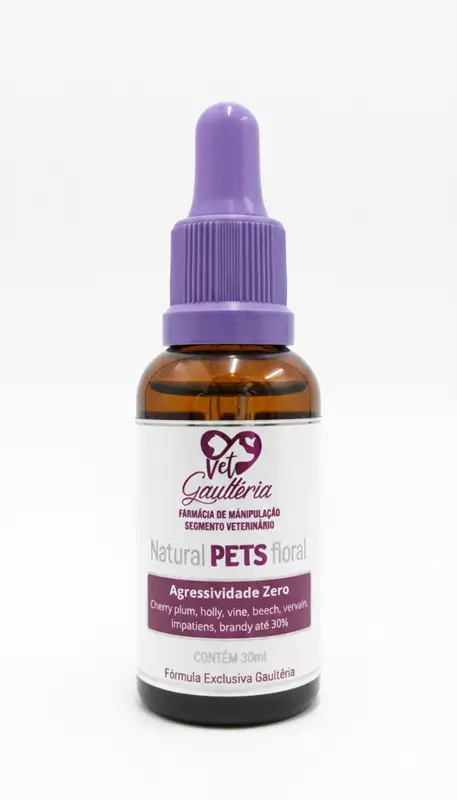 Floral Natural Pets � Agressividade Zero