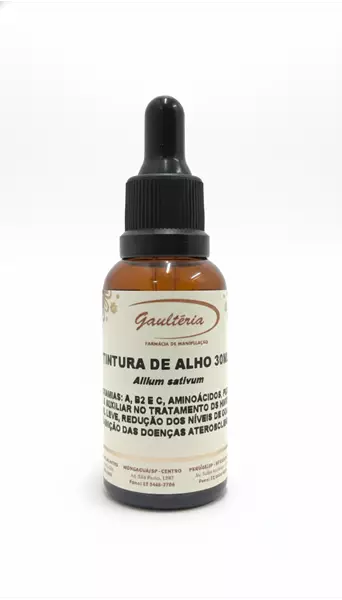 TINTURA DE ALHO