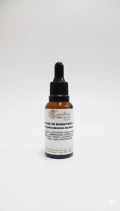 TINTURA DE BARBATIMÃO