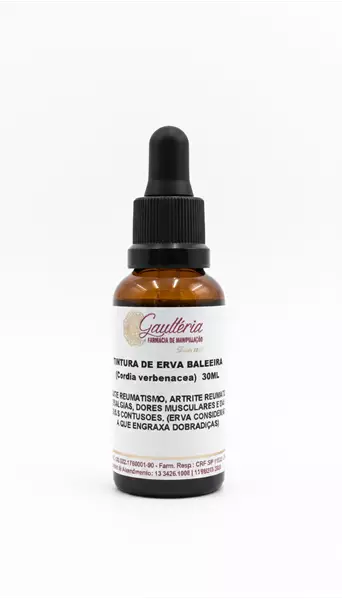 TINTURA DE ERVA BALEEIRA
