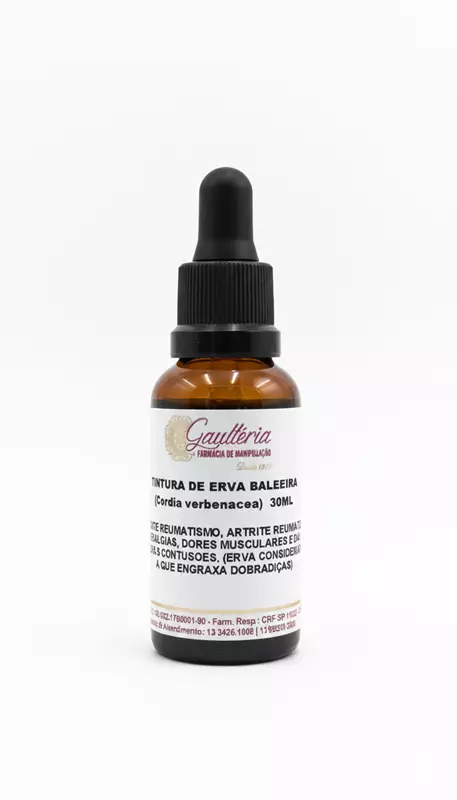 TINTURA DE ERVA BALEEIRA