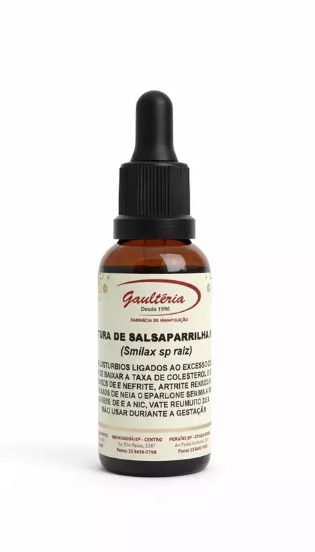 TINTURA DE SALSAPARRILHA 